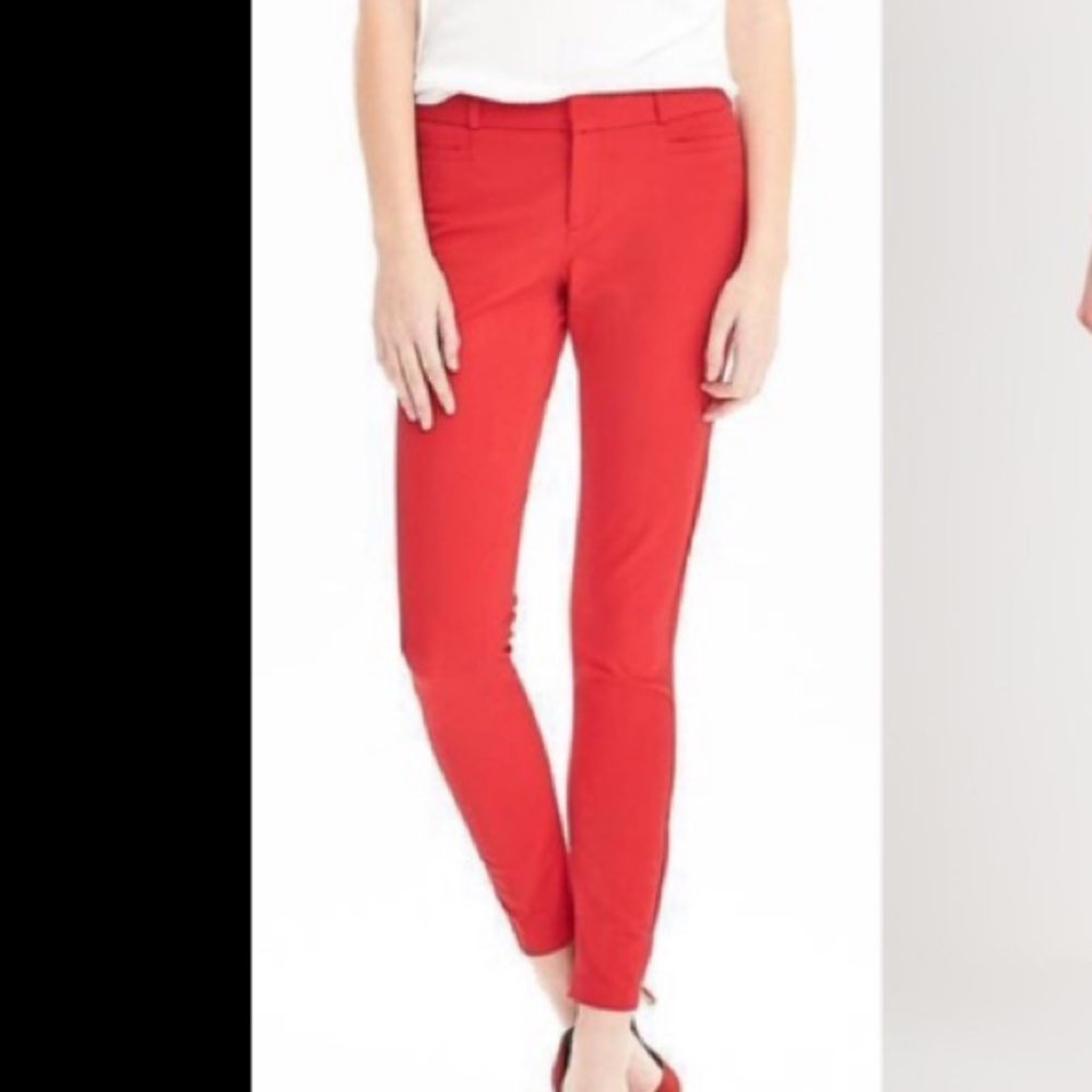 Banana Republic fitted cropped/ankle length pant